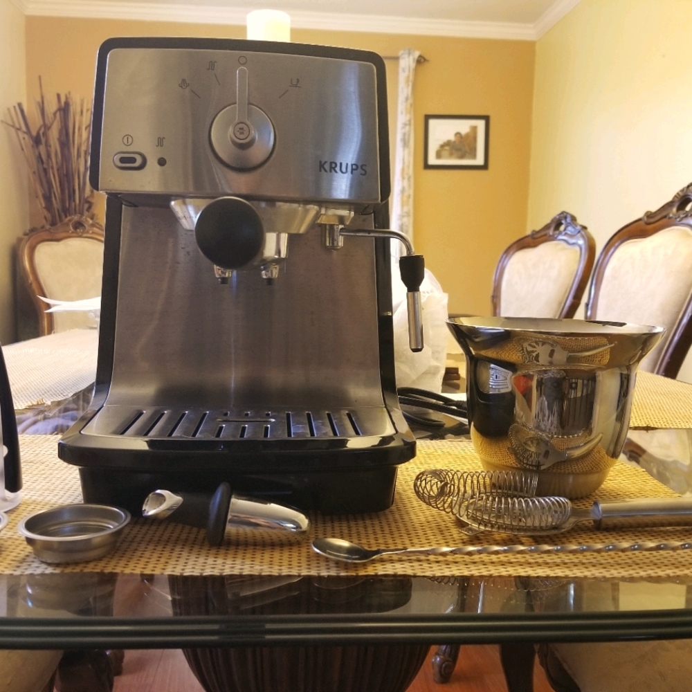 Krups espresso latte maker